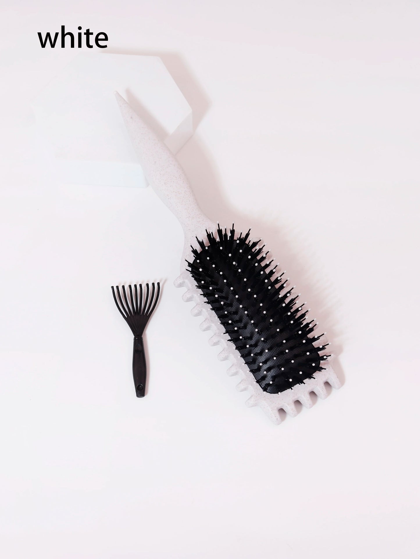 2-Piece Curling Brush & Cleaning Claw Set