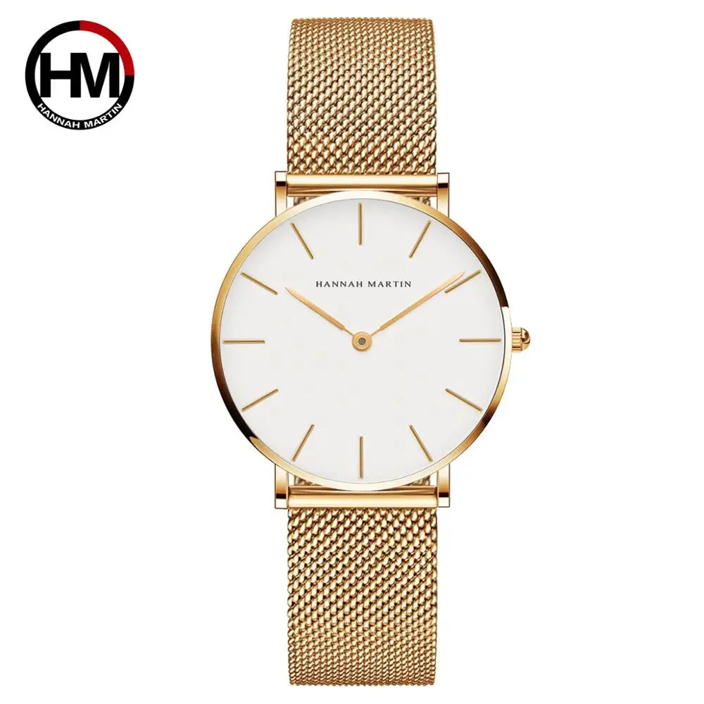 The Hannah Martin Stainless Steel Quartz Watch