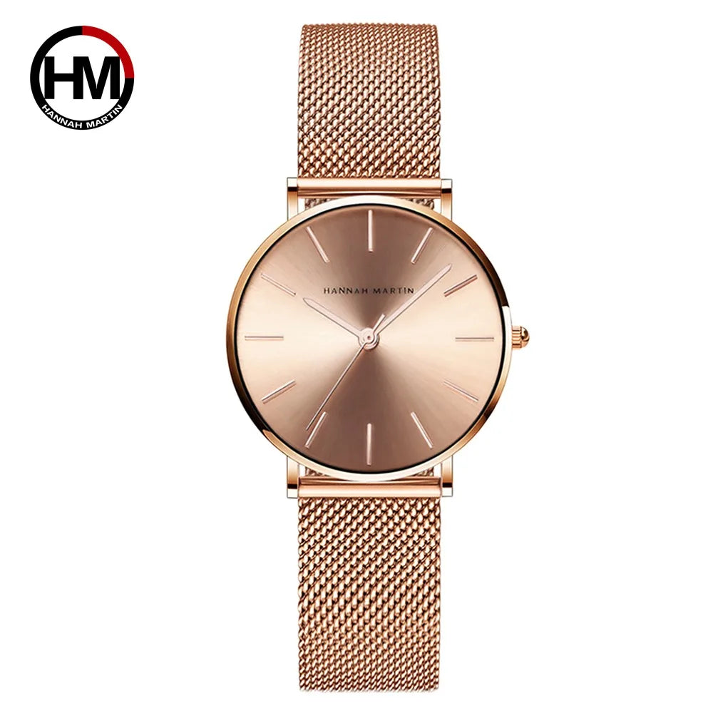 The Hannah Martin Stainless Steel Quartz Watch