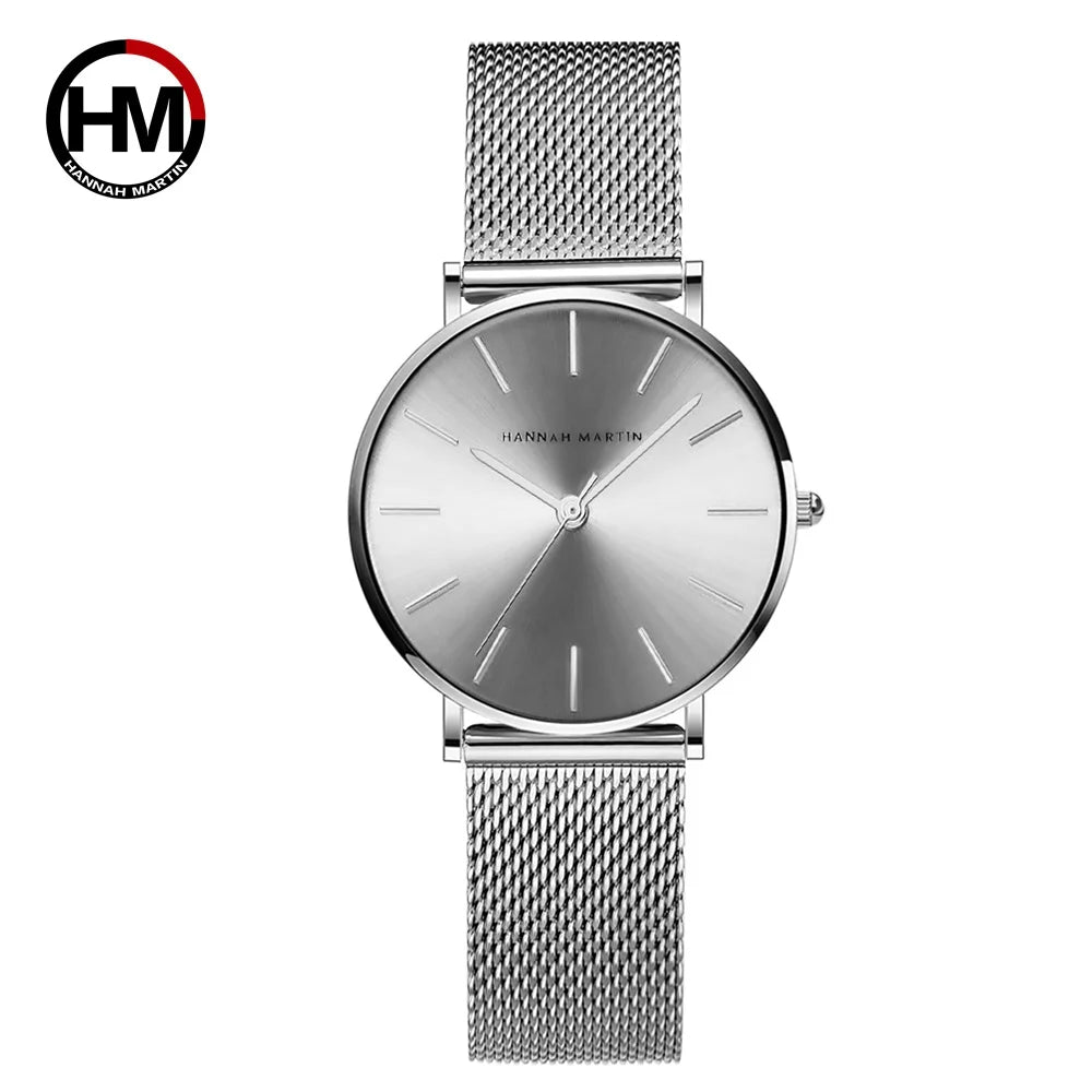 The Hannah Martin Stainless Steel Quartz Watch