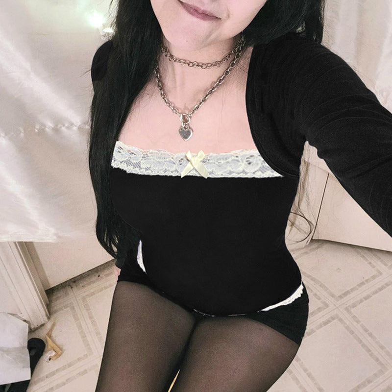 Vintage Lace Collection-Lace Ribbon Top