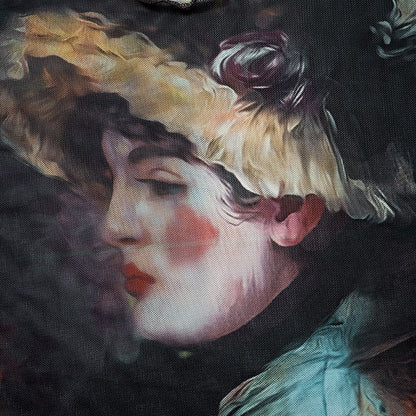 Y2K Grunge Collection- Vintage Paint Maxi Skirt Set