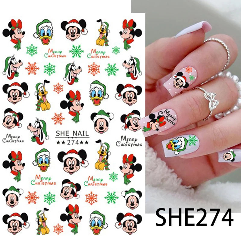 3D Cartoon Hello Kitty Nail Art Stickers – Laser Decals for Perfect Manicures