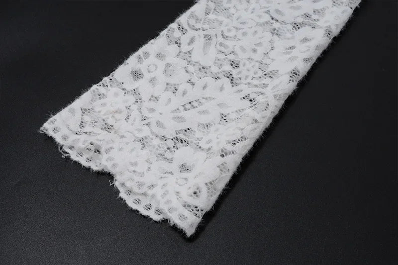 Vintage Lace Collection- Patchwork Slit Dress