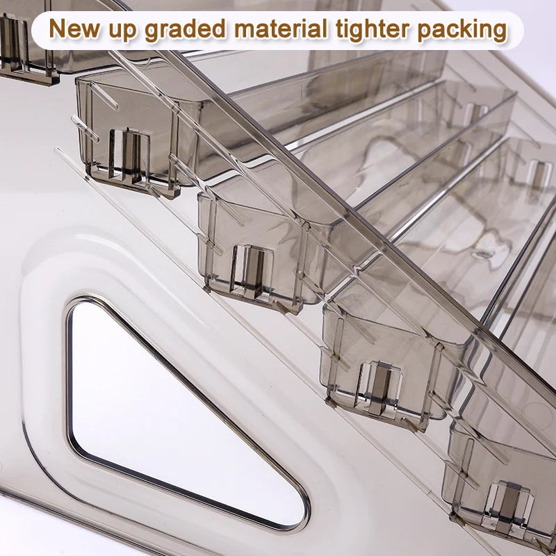 Clear Acrylic Nail Polish Display Rack