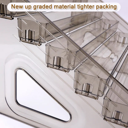 Clear Acrylic Nail Polish Display Rack