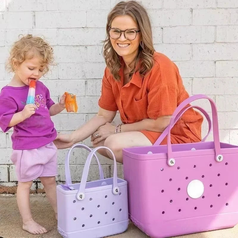 Waterproof EVA Beach Tote – Kid-Friendly, Stylish &amp; Built for Summer