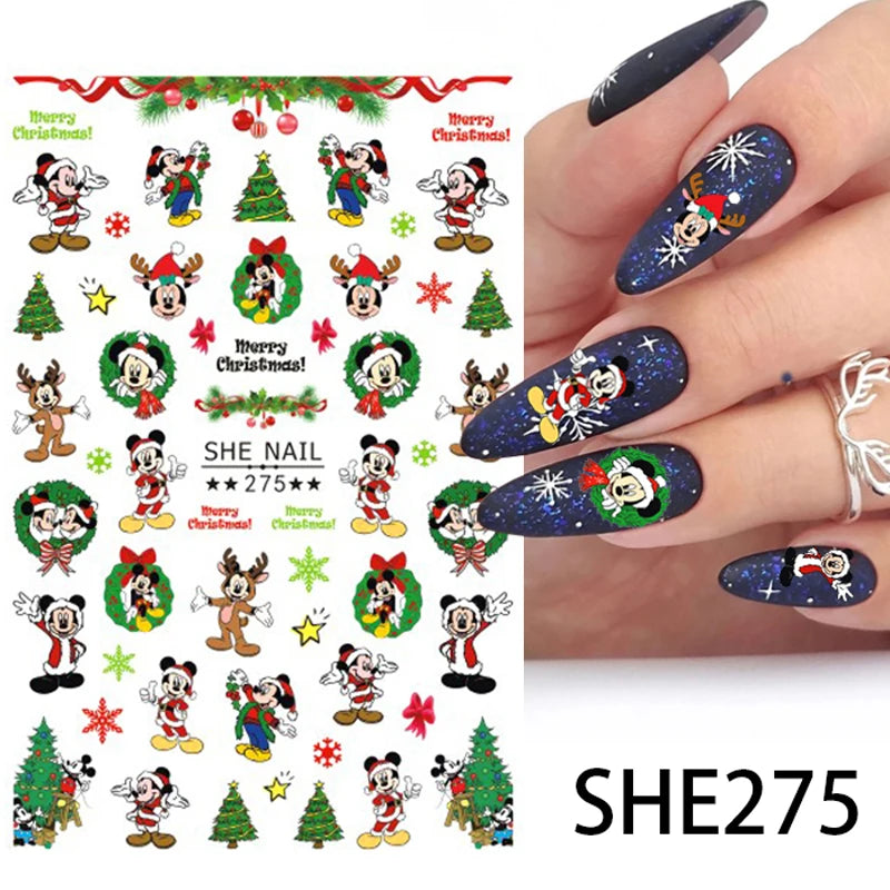 3D Cartoon Hello Kitty Nail Art Stickers – Laser Decals for Perfect Manicures