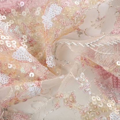 Vintage Lace Collection- Sequin Back Tie Top