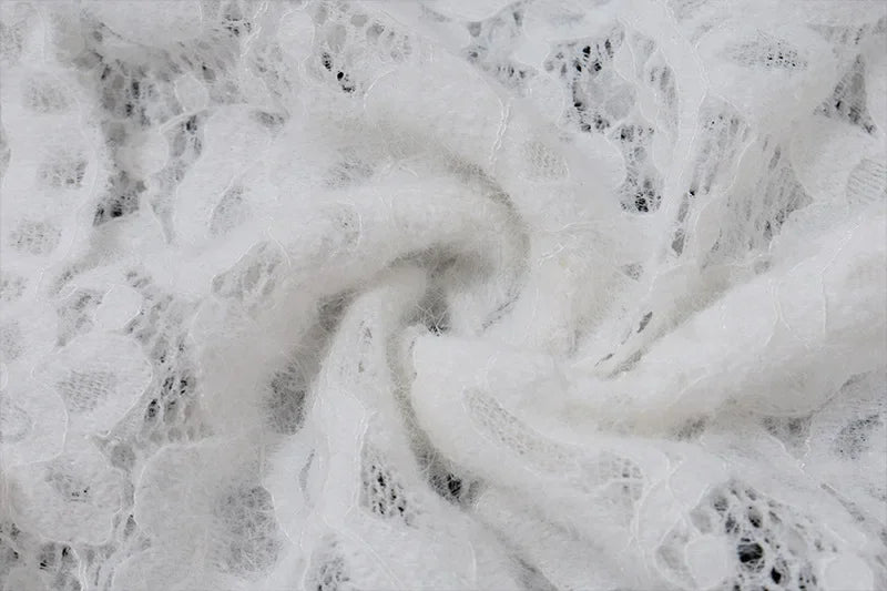 Vintage Lace Collection- Patchwork Slit Dress