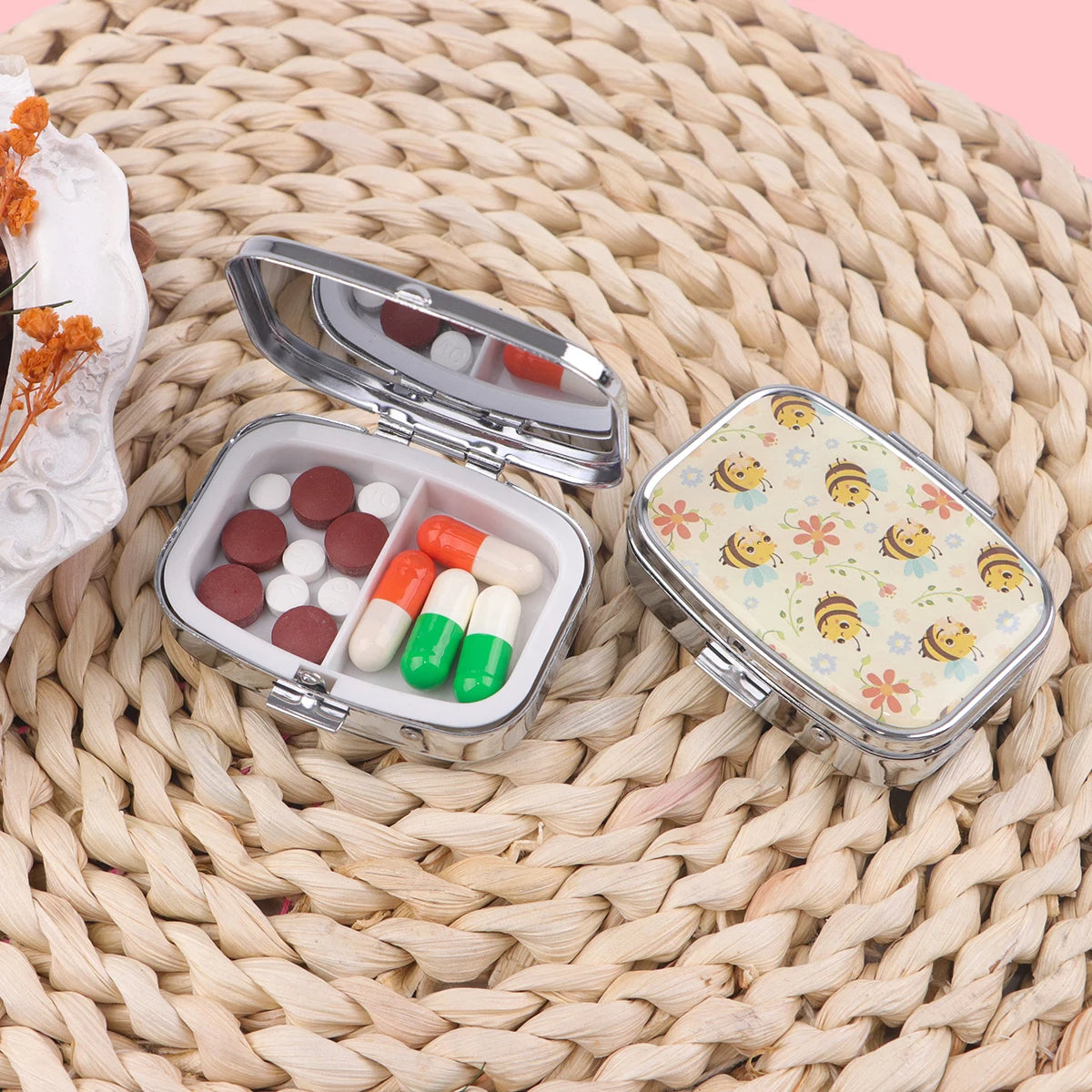 Friends TV Show Cartoon Portable Pill Box