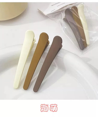 MOONBIFFY Non-Marking Hair Clips – Perfect for Side Bangs, Makeup, and Hair Care