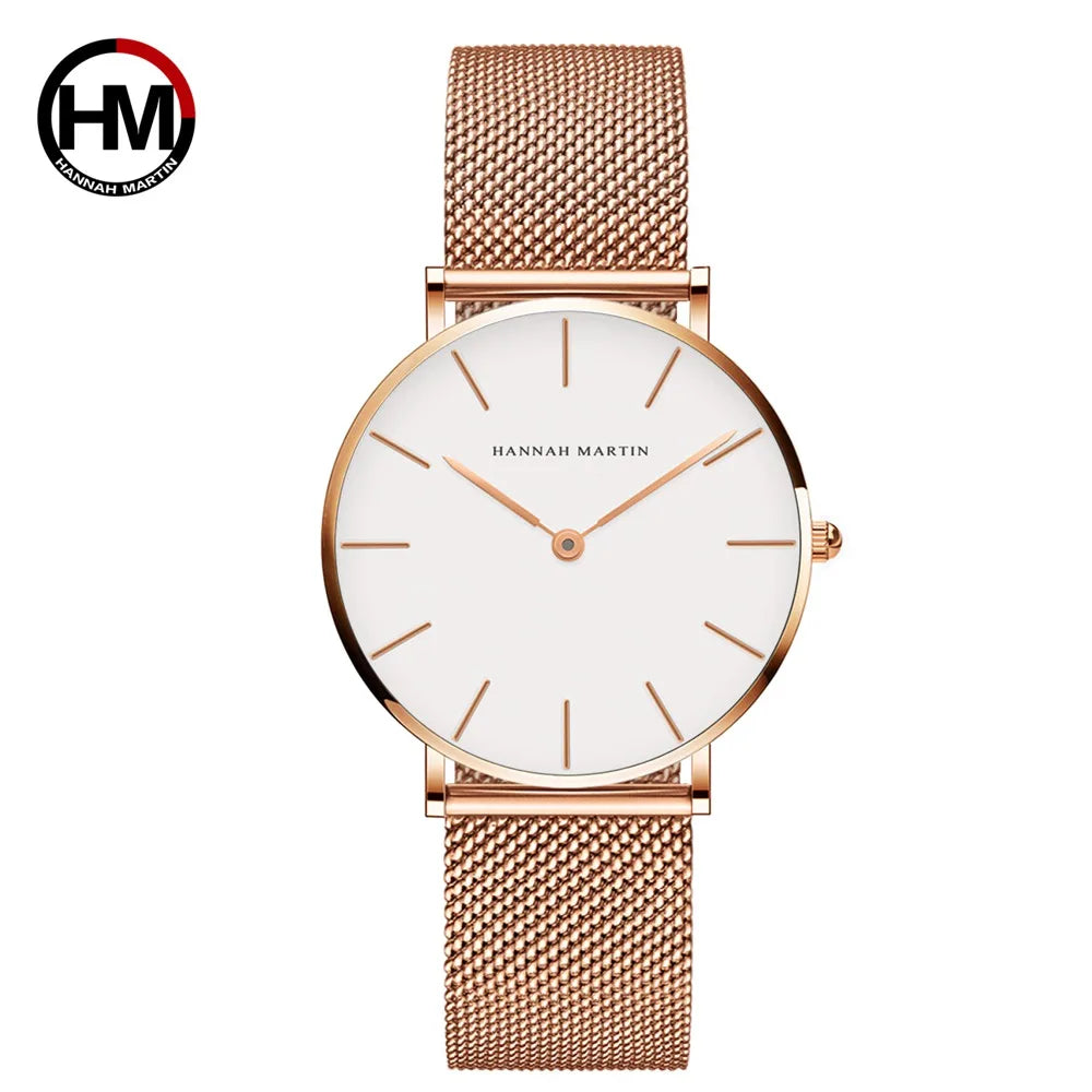 The Hannah Martin Stainless Steel Quartz Watch