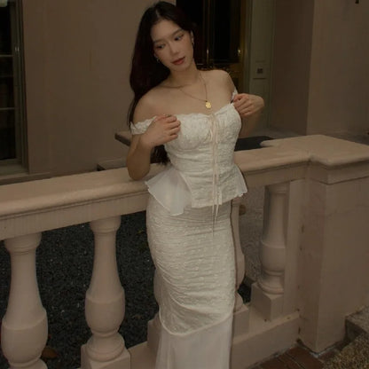 The Bella Fairy core Set – Lace Cami Top & Mermaid Skirt