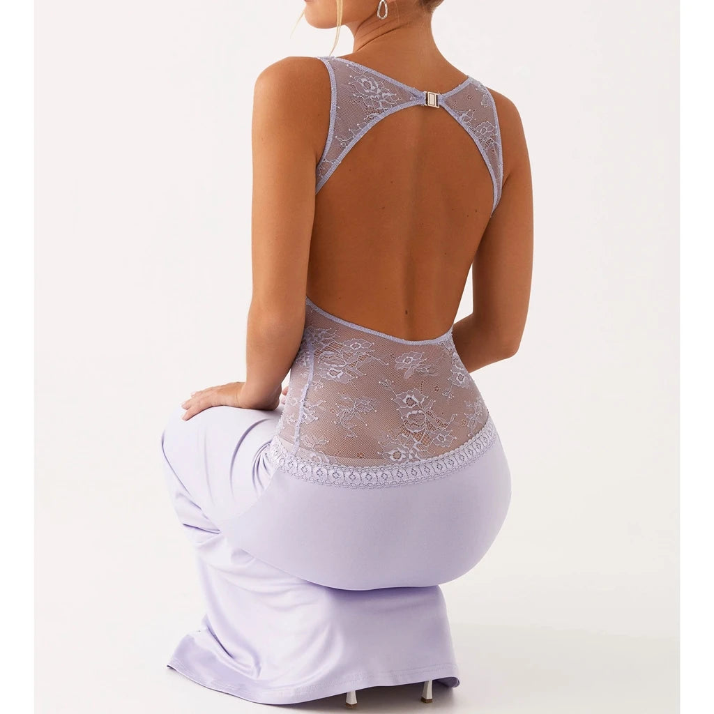 Vintage Lace Collection- Midi Lace Maxi Dress