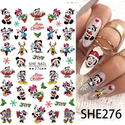 3D Cartoon Hello Kitty Nail Art Stickers – Laser Decals for Perfect Manicures