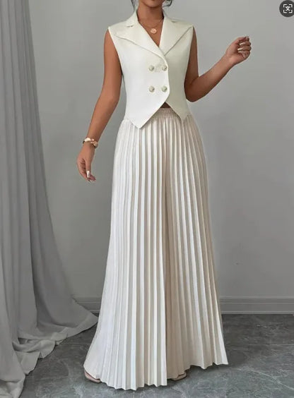 Classics Collection- Pleated Pant Set