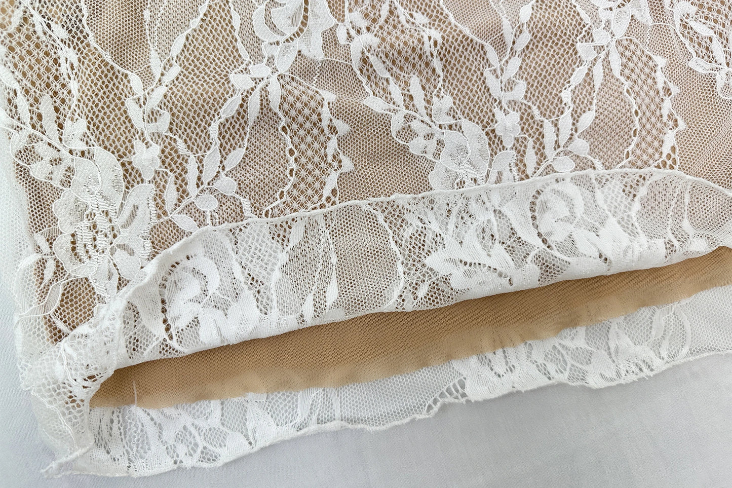 Vintage Lace Collection- Strapless Lace Maxi Dress