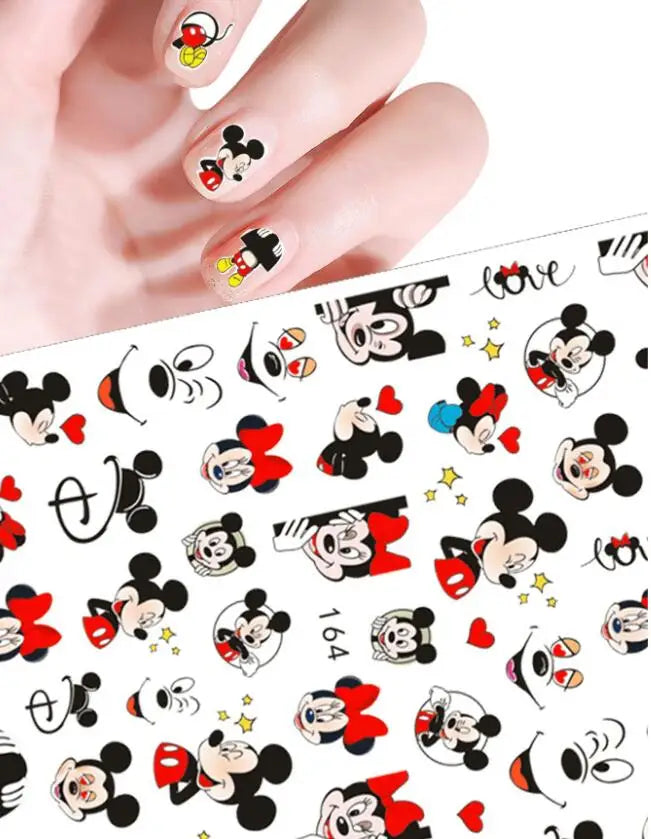 3D Cartoon Hello Kitty Nail Art Stickers – Laser Decals for Perfect Manicures