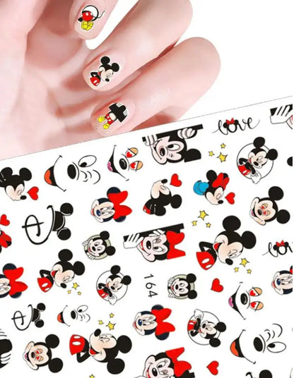 3D Cartoon Hello Kitty Nail Art Stickers – Laser Decals for Perfect Manicures