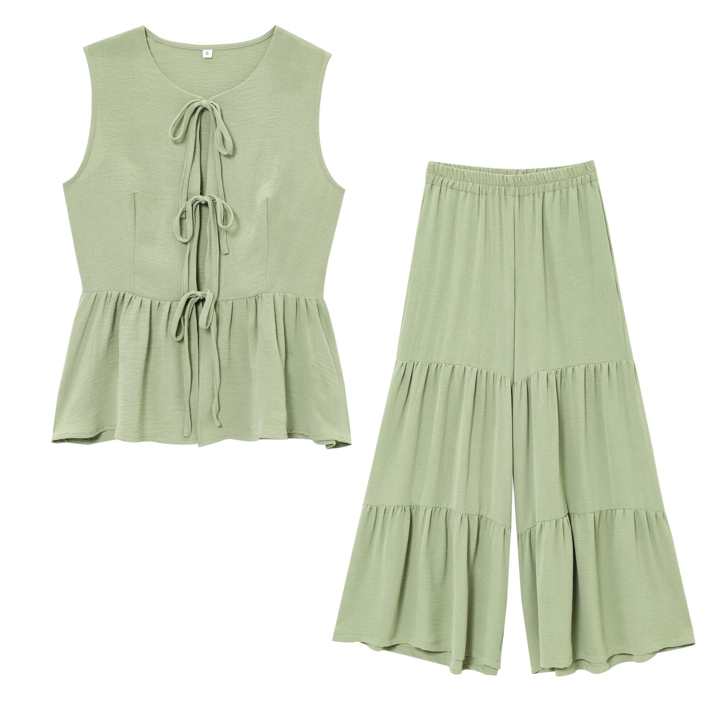 Classics Collection- Lace Up Tank Pants Set