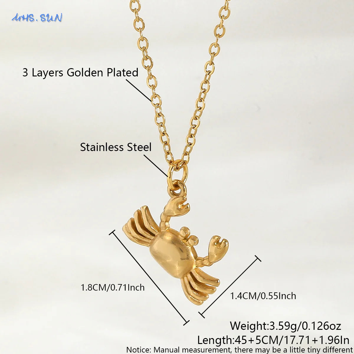 The Starfish & Shell Pendant Necklace – Trendy Stainless Steel Beach Jewelry