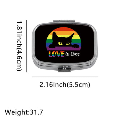 Friends TV Show Cartoon Portable Pill Box