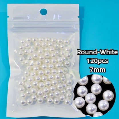 12-Grid Pearl Nail Rhinestones Kit