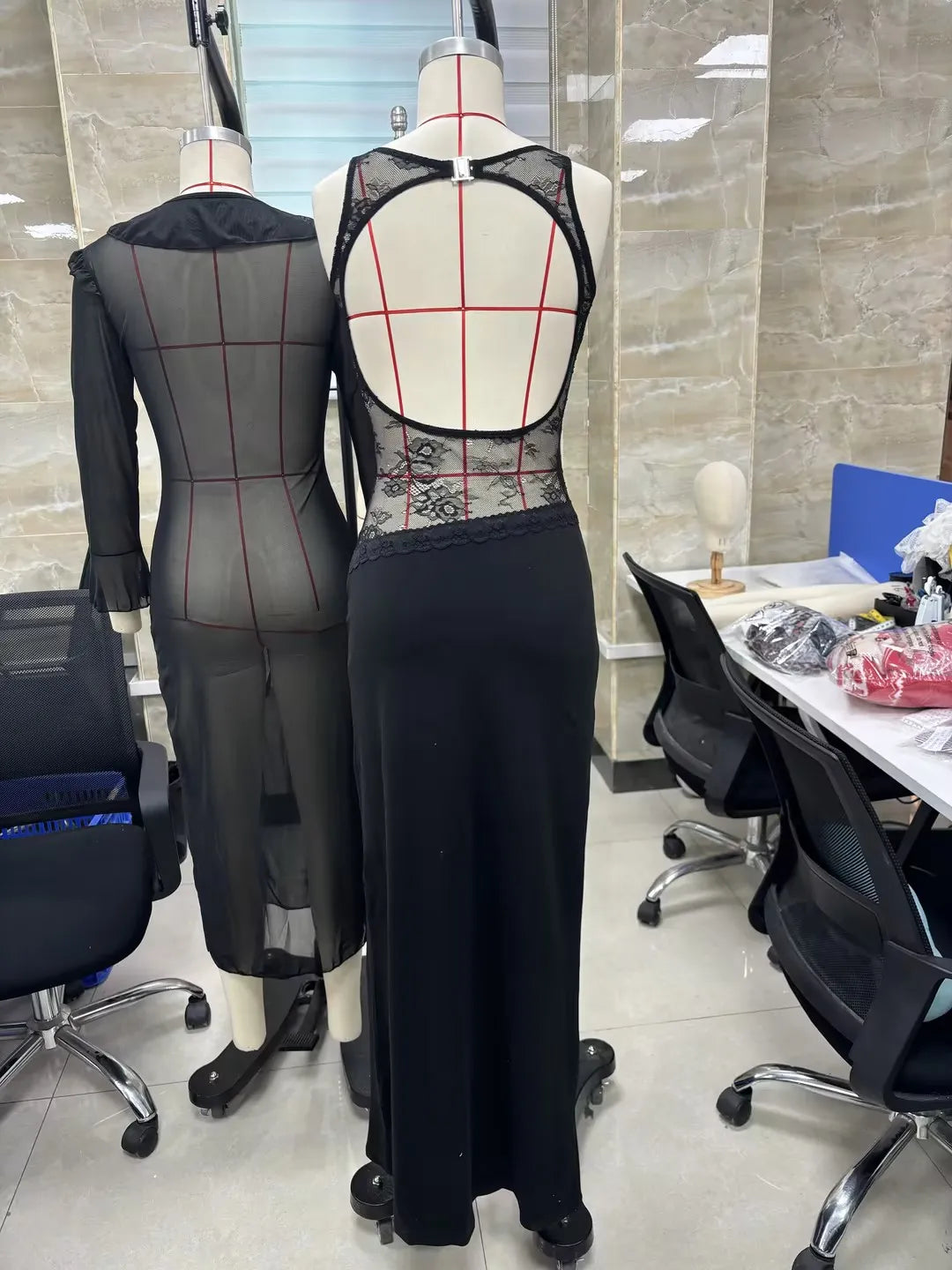 Vintage Lace Collection- Midi Lace Maxi Dress