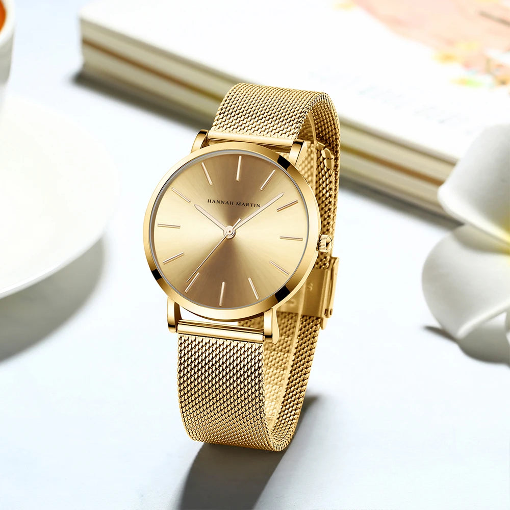 The Hannah Martin Stainless Steel Quartz Watch