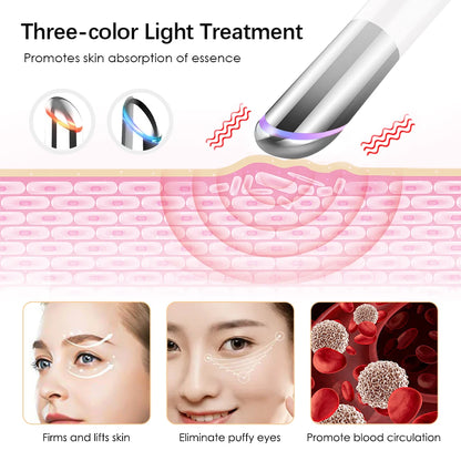 Moajaza Vibration Eye Massager – Anti-Dark Circle & Anti-Wrinkle Eye Beauty Care Device