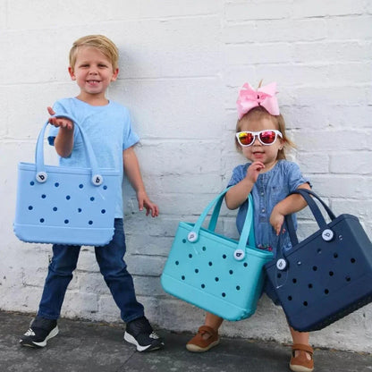 Waterproof EVA Beach Tote – Kid-Friendly, Stylish &amp; Built for Summer