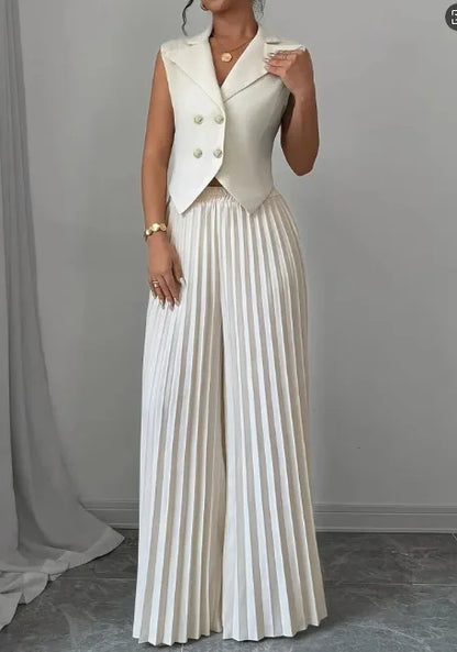 Classics Collection- Pleated Pant Set