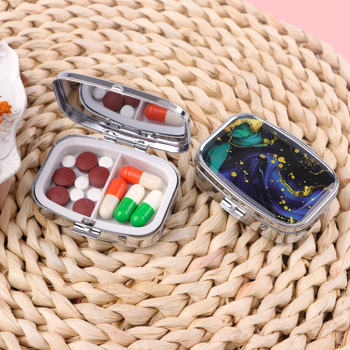 Friends TV Show Cartoon Portable Pill Box