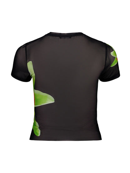 Boho Y2K Collection- Mesh Floral Set