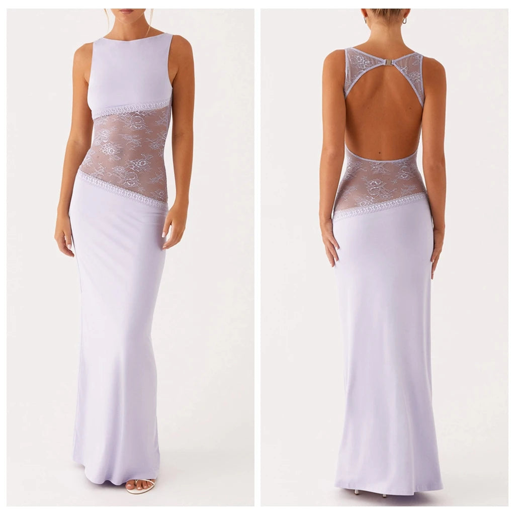 Vintage Lace Collection- Midi Lace Maxi Dress