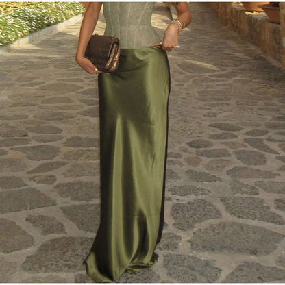 Classics Collection- Lace up Satin Set