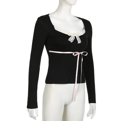 Vintage Lace Collection-Lace Ribbon Top