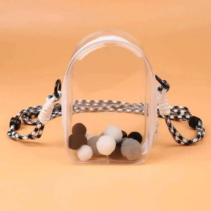 The Labubu Doll Protect Case – 15cm Sitting Cotton Shoulder Bag