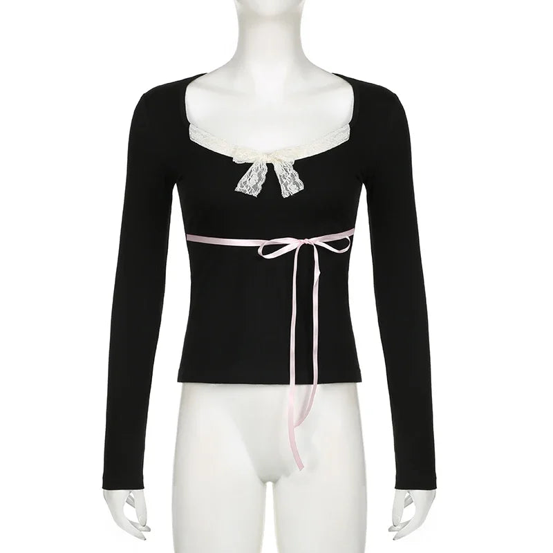 Vintage Lace Collection-Lace Ribbon Top