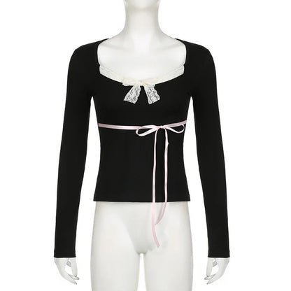 Vintage Lace Collection-Lace Ribbon Top