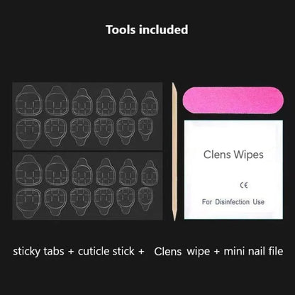 Strawberry Matcha Press-On Nails