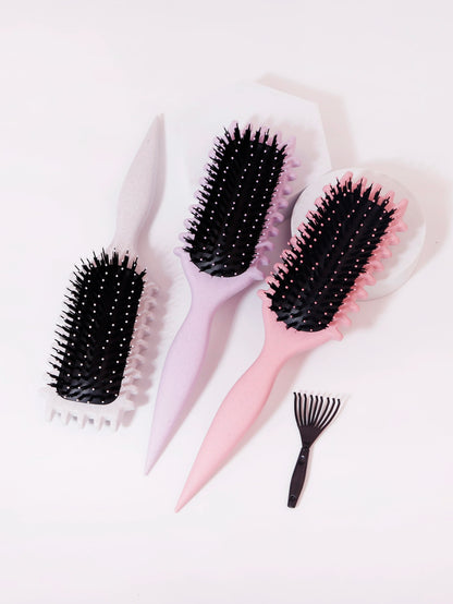 2-Piece Curling Brush &amp; Cleaning Claw Set