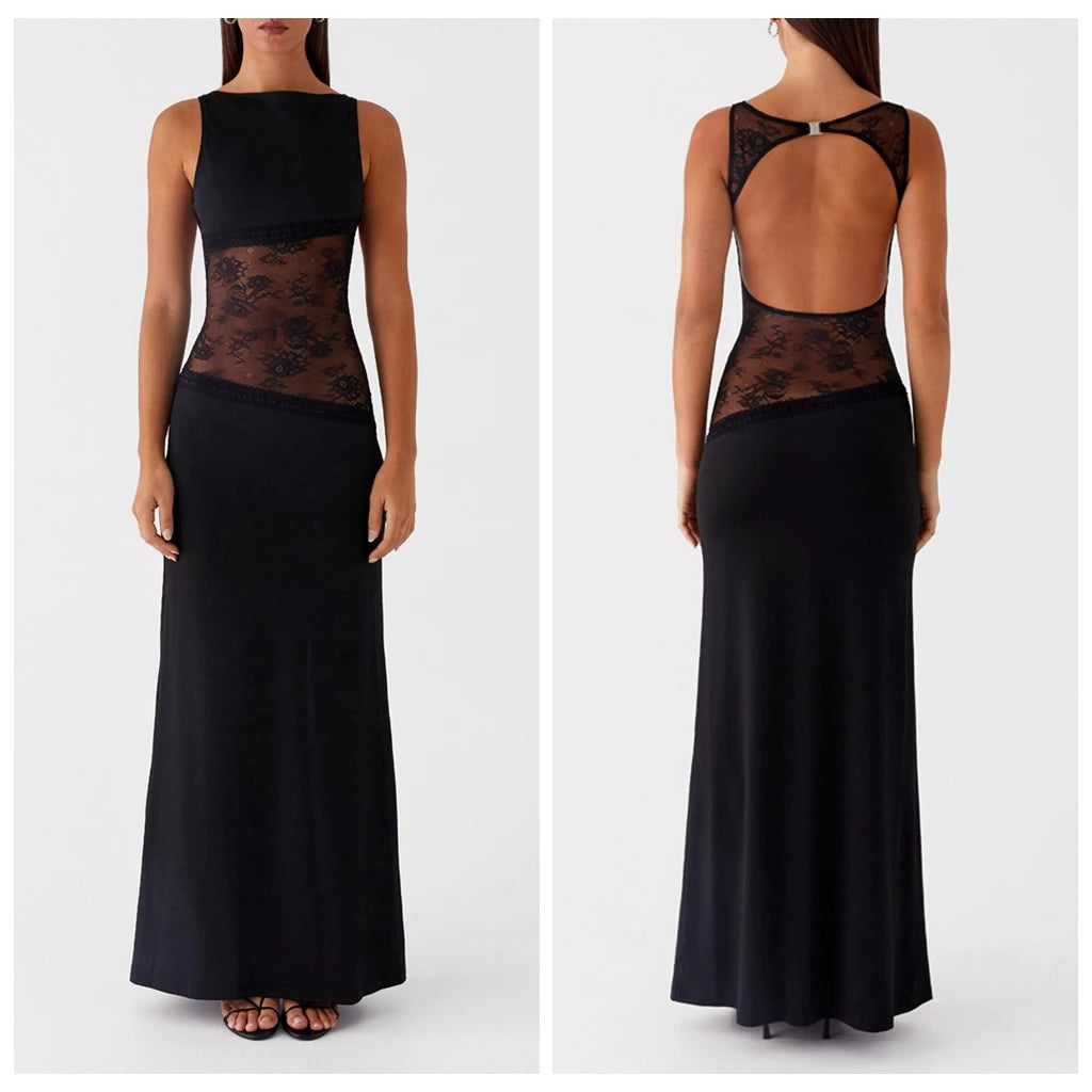 Vintage Lace Collection- Midi Lace Maxi Dress