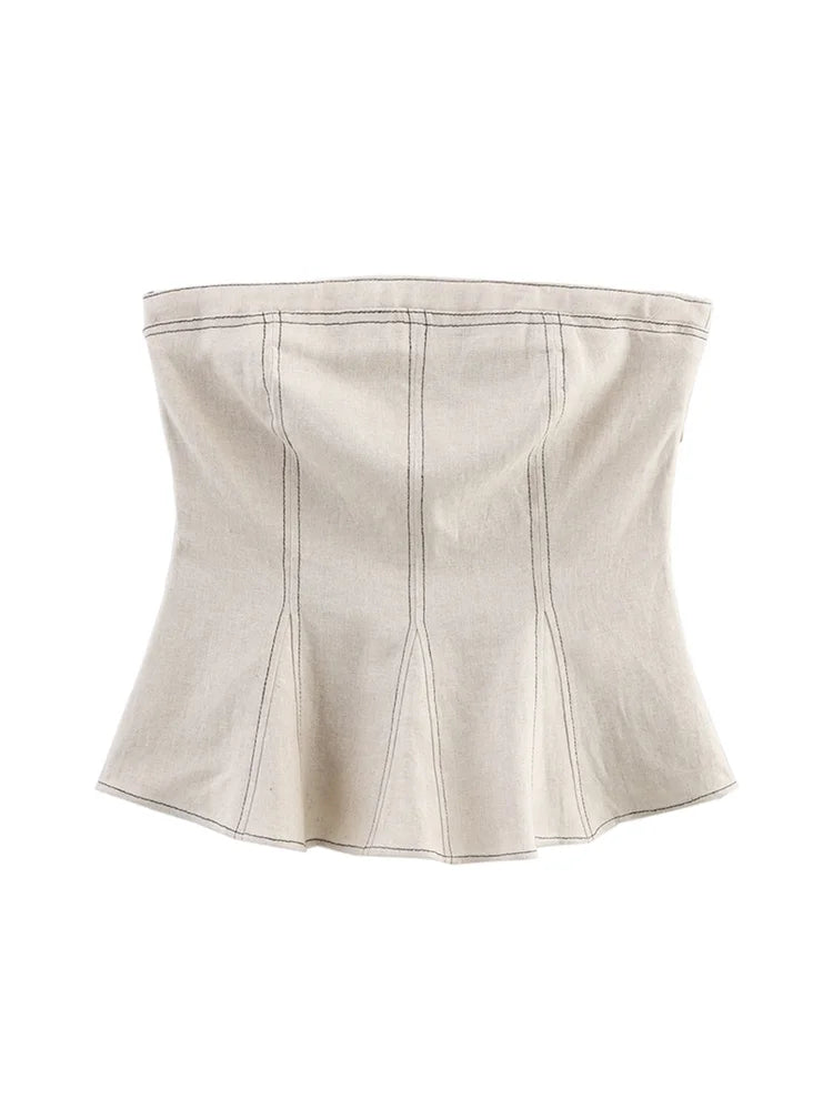 Classics Collection- Strapless Pants Set