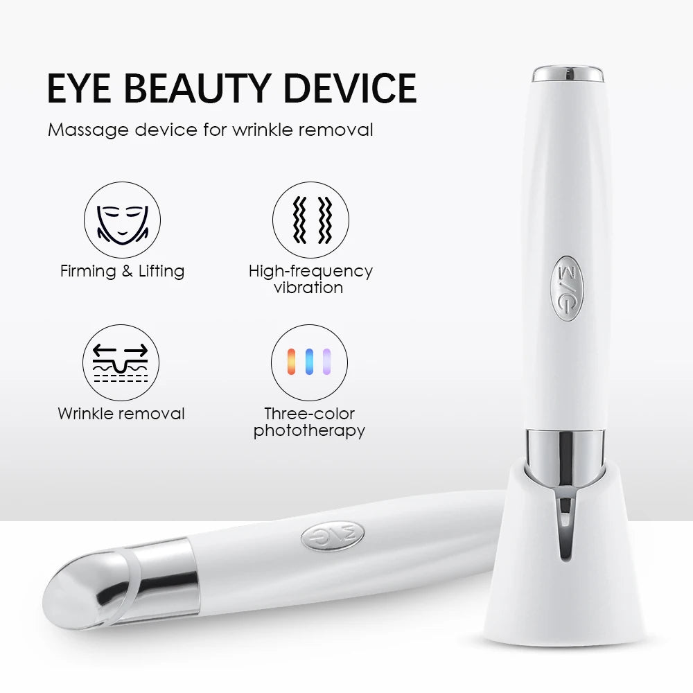 Moajaza Vibration Eye Massager – Anti-Dark Circle & Anti-Wrinkle Eye Beauty Care Device