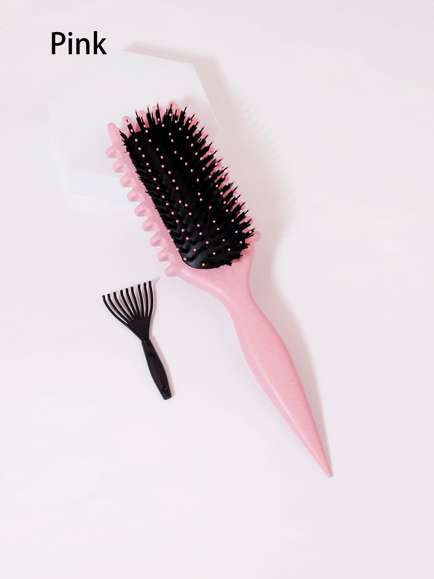 2-Piece Curling Brush &amp; Cleaning Claw Set