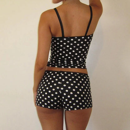 Look Good Feel Good Collection- Polka Dot Short Set
