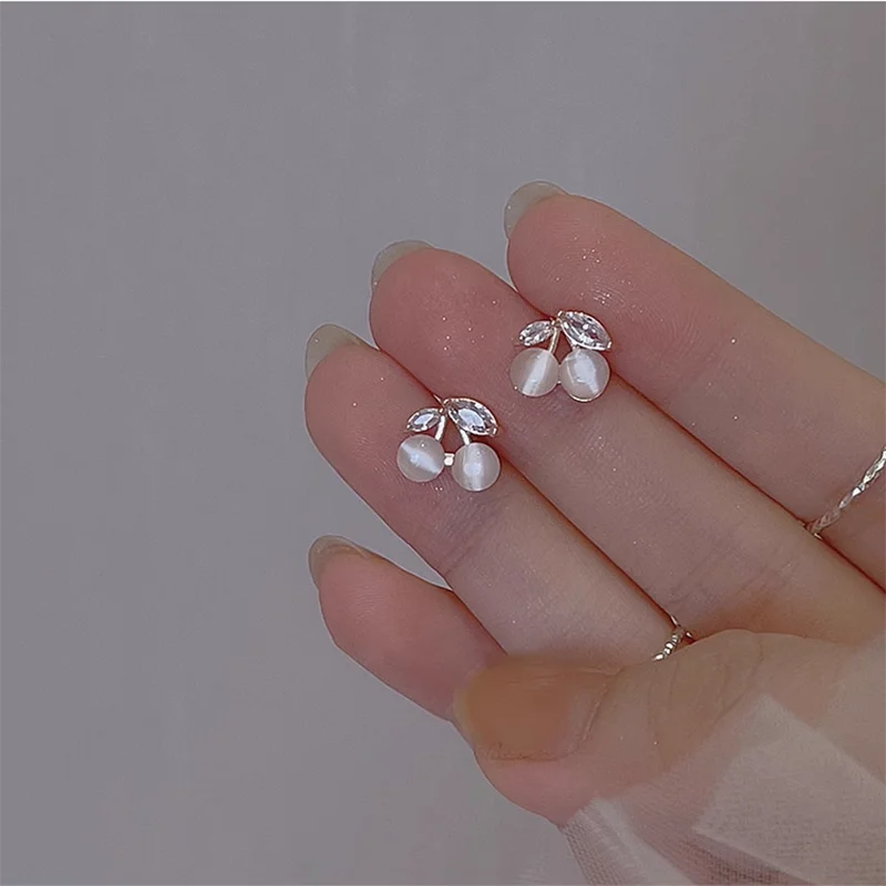 🍒 Sweet Red Cherry Drop Earrings – Fruity, Flirty, Fun