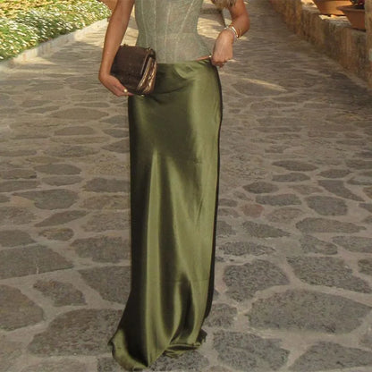 Classics Collection- Lace up Satin Set